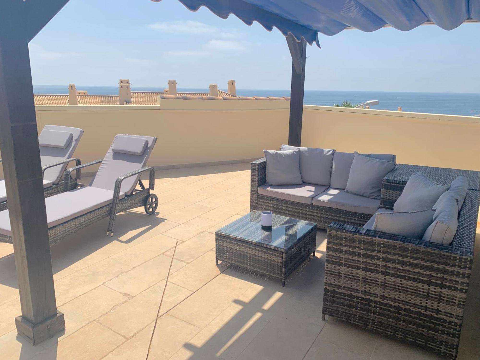 Penthouse & Jacuzzi With Sea Views In Costa Blanca Appartement Orihuela Buitenkant foto
